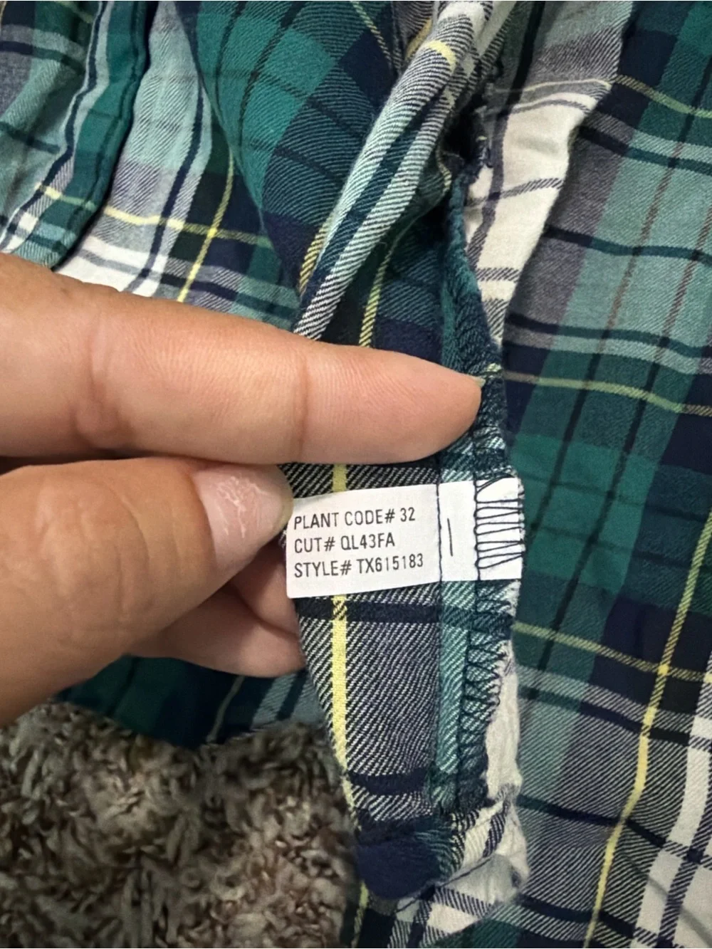 Ralph Lauren Green Plaid Button-Up Shirt - Men's